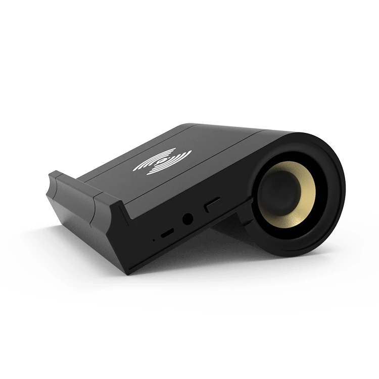 New arrival qi wireless charger speaker 5w wireless charger with speaker - ANKUX Tech Co., Ltd