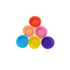 Silicone Mold 6pcs Cake Mold Muffin Baking Nonstick and Heat Resistant Reusable Silicone Cake Molds Muffin DIY