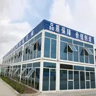 Cheap 20Ft Flat Pack Construction Site Office Building Container Fire Proof Container Office / Living Room