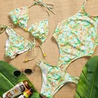 Beachwear Printed one piece swimsuit for women beautiful swimwear sexy girl bathing suit