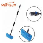 Auto Long Handle Extendable Water Flow Through Brush Blower Car Wash System Deluxe Leaf Card Skimmer Optima Steamer