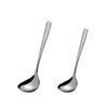 Thickening stainless steel soup Serve Hot Soups And Sauces ladles different types of ladle
