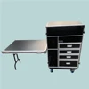 Workstation Drawer Flight Case with Side Table for Computer
