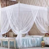 Polyester Breathable Rectangular Nets for Family King Size Bed Lace Mosquito net