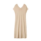 Wholesale Clothing Women Short Sleeve Ice Cotton knitting clothing dress
