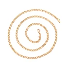 45295 xuping new simple design copper jewelry 18k gold chain