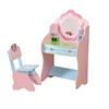 On sale and Popular Children Kids Bedroom Vanity Set Dressing Table With Mirror