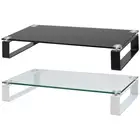 Modern Design Desk Computer Tempered Glass Monitor Stand