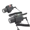 Green Dot Laser Sight & Flashlight Light Rail Combo Tactical Q5 LED Flashlight/LIGHT 200LM +Green Laser Sight For pistol/gun