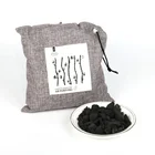 400g Low Moq natural reusable bamboo charcoal air purifying bag