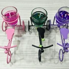 2019 Hot Selling Gel Wax Jelly bicycle Glass Jar Candles