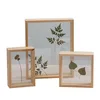 Best selling custom wood double sided glass picture frame square photo frame wholesale