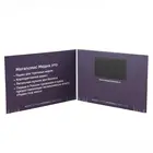 Custom Lcd Video Brochure Greeting Card and business card