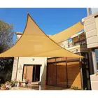 Sun Shade Sail (5 Colors) 185 GSM 90%UV HDPE Permeable Mesh