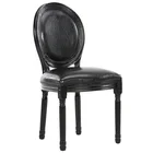 wholesale furniture china Vintage strap leather french style dining chair