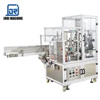 Full Automatic Napkin Paper Facial Tissue Carton Box Sealing Packing Machine