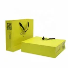 Wholesale cheap custom printed your own logo gift paper shopping bag with handle