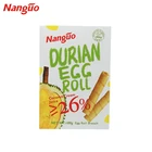 Wholesale delicious durian flavor egg rolled wafer stick for tea time biscuit and cracker