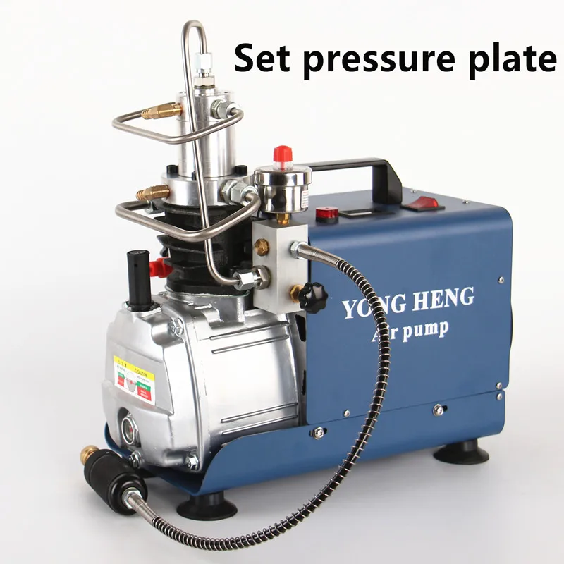 Yong heng compresseur d'air PCP Fusil pompe à air 220v Set Pression Version 300bar 4500psi
