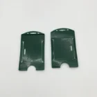 Factory directly pvc double badge id card holder with high quality