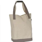 Qetesh Hot Selling Coated Cotton Shopping Custom Cotton Bag