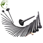 DTS Oem New Wholesale Wood Goat Hair Professional Cosmetic Private Label Make Up Brushes 32 Pcs Piece Makeup Brush Set