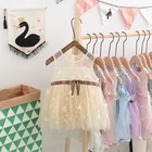 3D Embroidered Lace New Design Spanish Birthday Baby Girl Dress