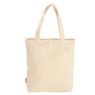 High quality promotional recycled canvas bag tote shopping bag