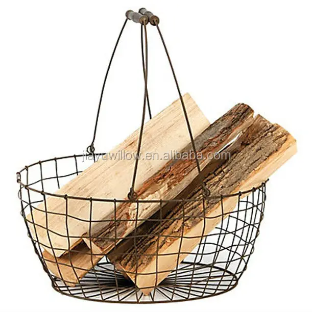 Hanging Storage Baskets Stainless Steel Wire Mesh Baskets Metal Wire