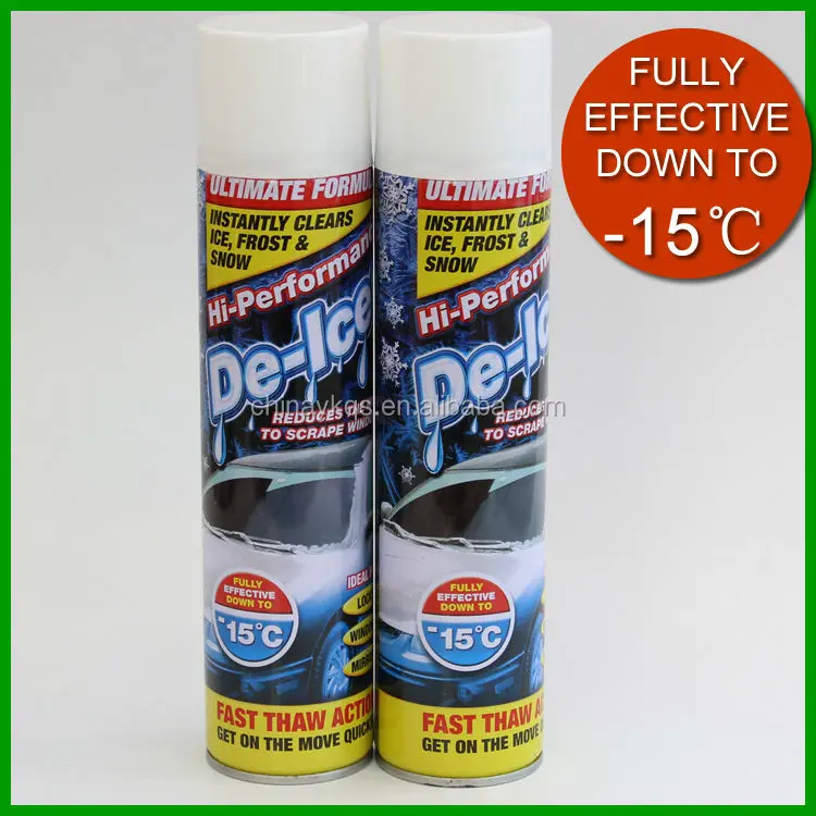 AntiFreeze DEICER Spray for Locks,Windows,Aerosol Can 400ml, View de
