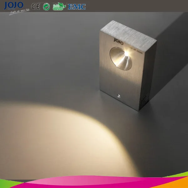 2*4.5w Square Box Shape Up And Down Wall Lighting Fixture For Residential - Buy Wall Lighting ...