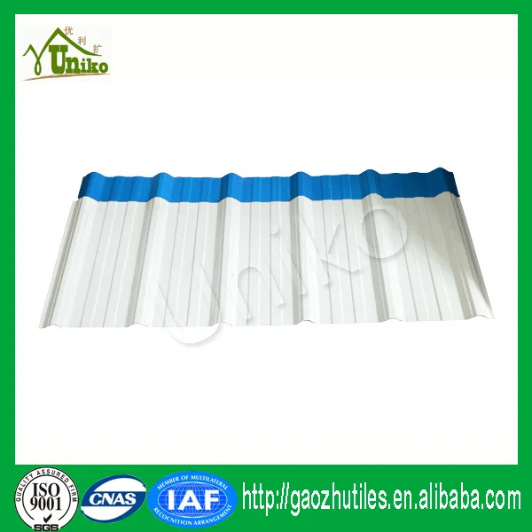 colorfast Cheap weathering resistance heat proof soundproof plastic roofing sheet for shed for greenhouse
