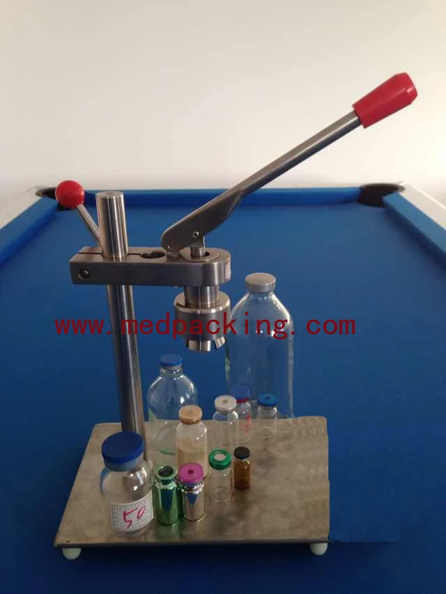 20mm vial crimper, table crimping machine 20mm vail crimper, vial bottle crimper