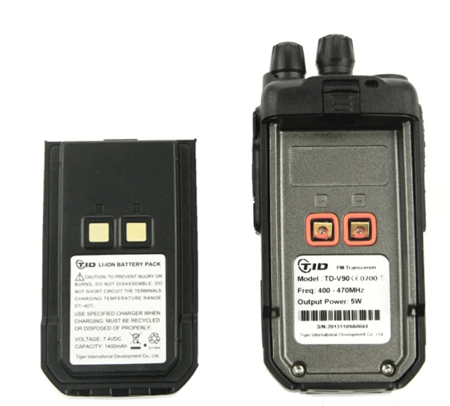 high quality tx/rx waterproof walkie talkie