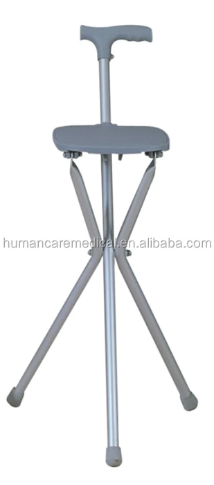 Bastón De Viaje Portátil Plegable,Bastón Para Caminar,Silla - Buy