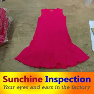 Kid-dress-quality-inspection