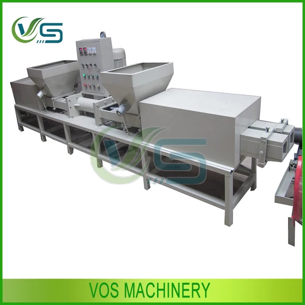 wood chip block making machine