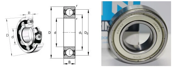 62//32ZNRC3 NTN Standard Small Ball Bearing FACTORY NEW