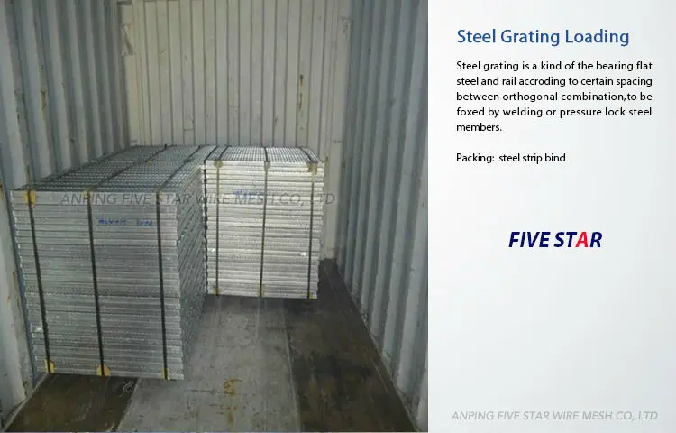 75*10mm floor platform / serrated bar grating