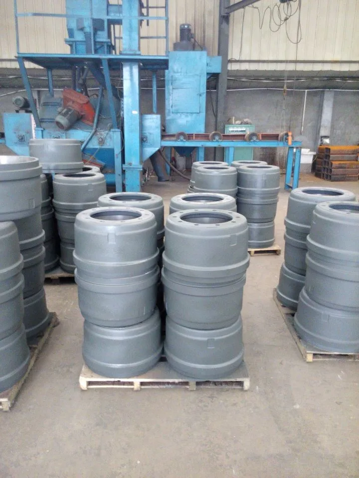 Semi Truck Brake Drums Disc Drum Brake Lathe Machine Bpw Axle Brake