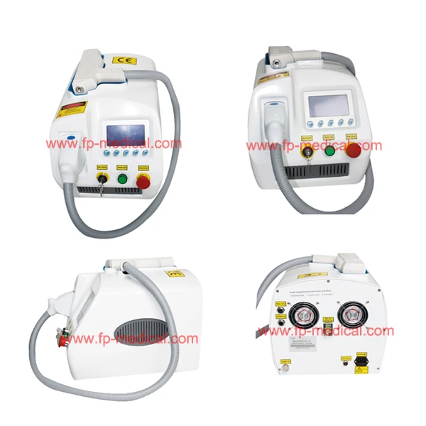 Laser Tattoo Removal Instrument Q Switched Nd Yag Laser 