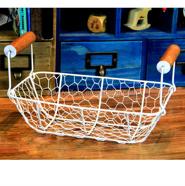 Small wholesale wire baskets wire bread baskets stainless steel wire mesh baskets, View