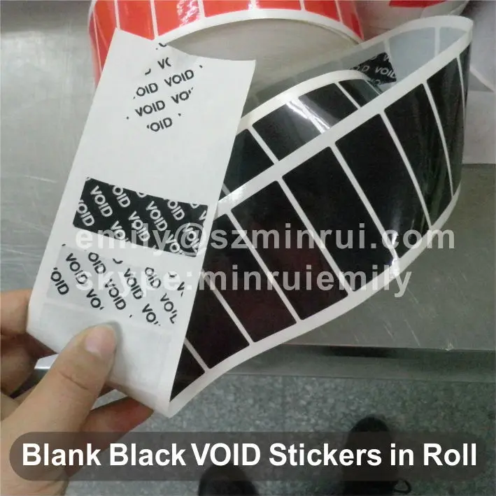 Custom Transparent Security Seal Stickers, Clear Security Seal Stickers, Clear Tamper Proof Void