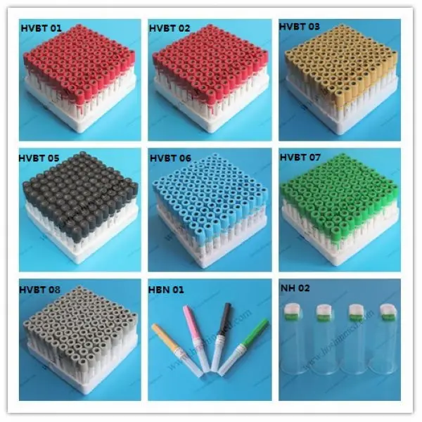 Anticoagulant Blood Draw Tube/test Tube/vacuum Blood Collection Tube