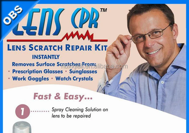 Lens Scratch Repair Kit As Seen On Tv Eyeglasses Cleaning Kit Buy