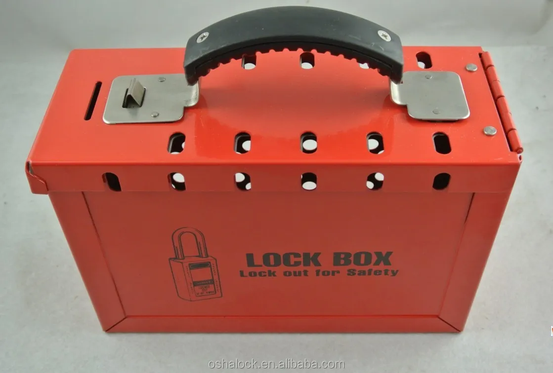 Steel Safety Custom Box Lockout Kit Safety Lockout Kit