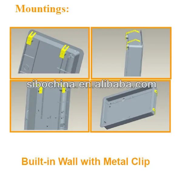 9" Inwall Flush Mount Android Tablets RJ45 PoE WiFi - ANKUX.COM