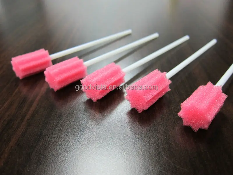 foam tipped oral swabs