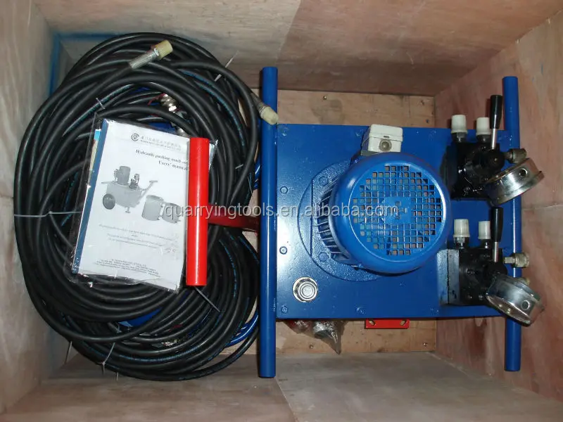 Hydraulic Jack machine for quarrying