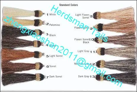 horse hair tassels No.37